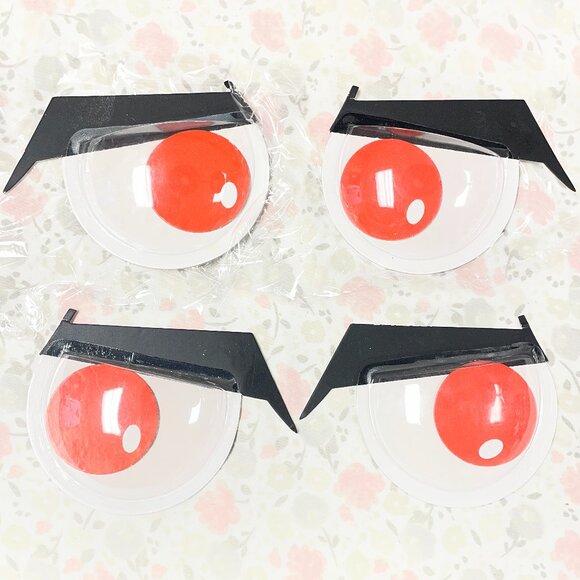 Package of 2 sets of Wiggly Angry Eyes - Funny! 2 Have been Used - 2 Unused - Picture 4 of 8